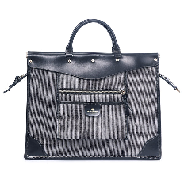 HK new single shoulder hand crossbody briefcase Classic women's commuter handbag Computer ipad bag-L